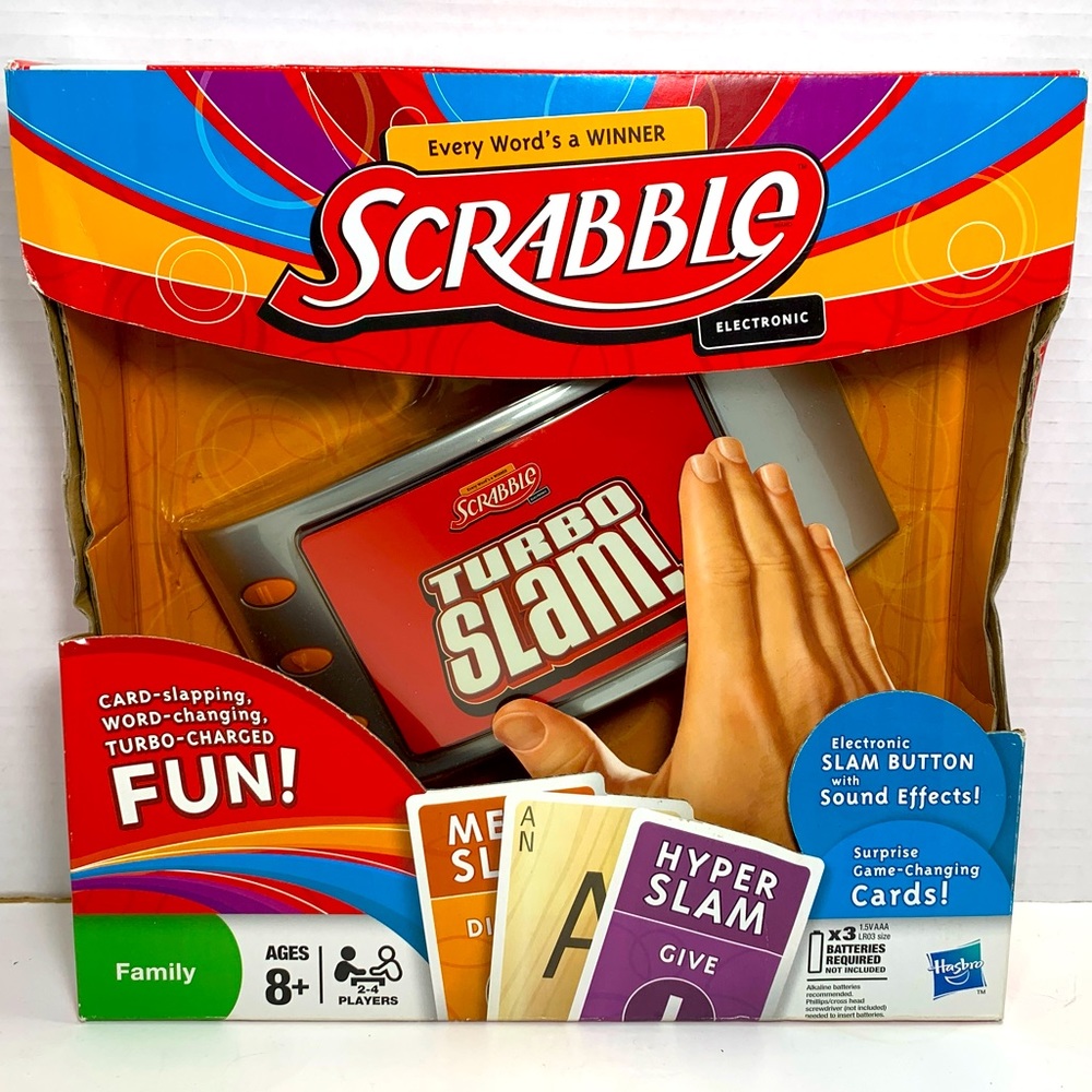 Brand New Scrabble Turbo Slam Game